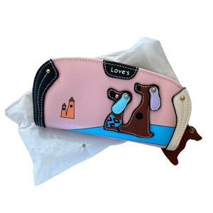 Love’s pink dog wallet pocketbook new